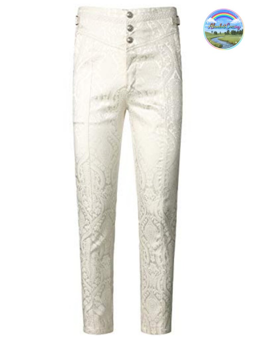 Men's Gothic Steampunk Victorian Pants Cosplay Costume Bottoms